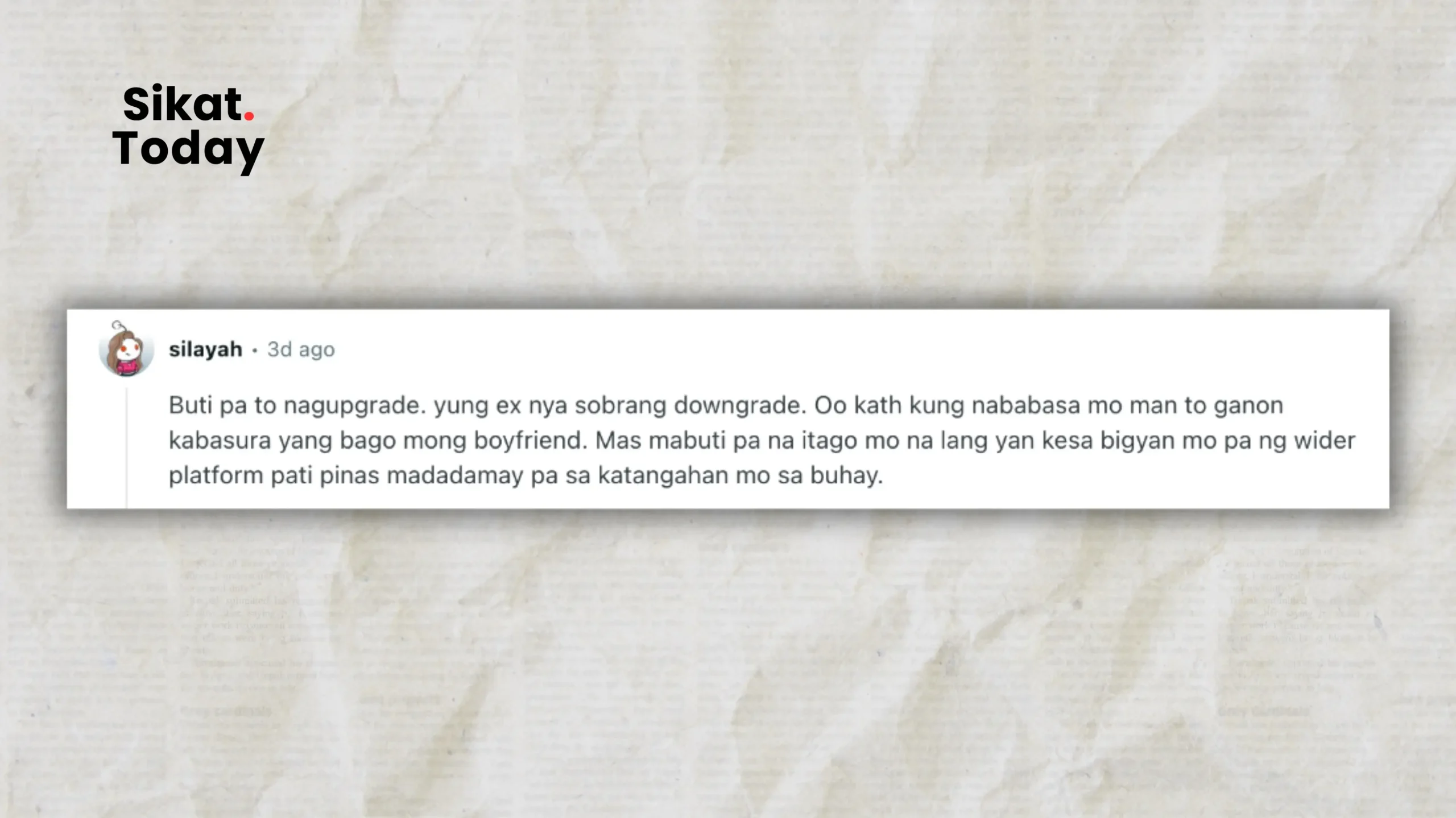Netizen comment about Daniel Padilla and Kaila Estrada
