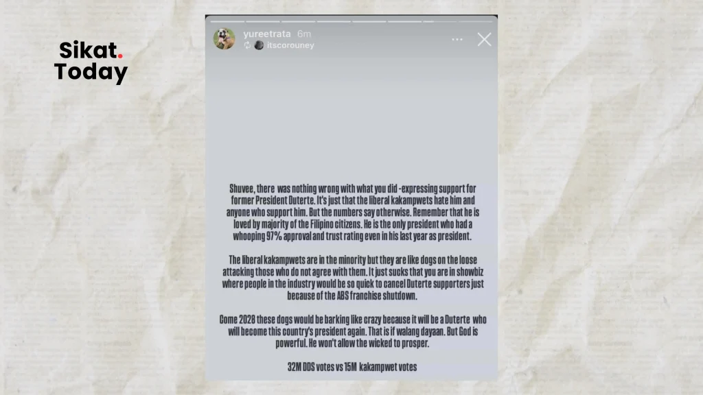 Courtesy : Yure Etrata IG story