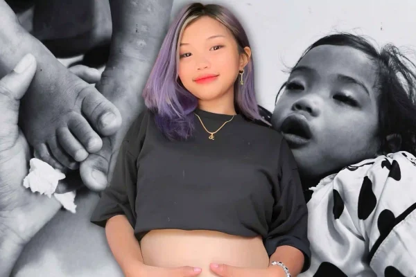 Baby Jean aka Batang Ina vlog social media post