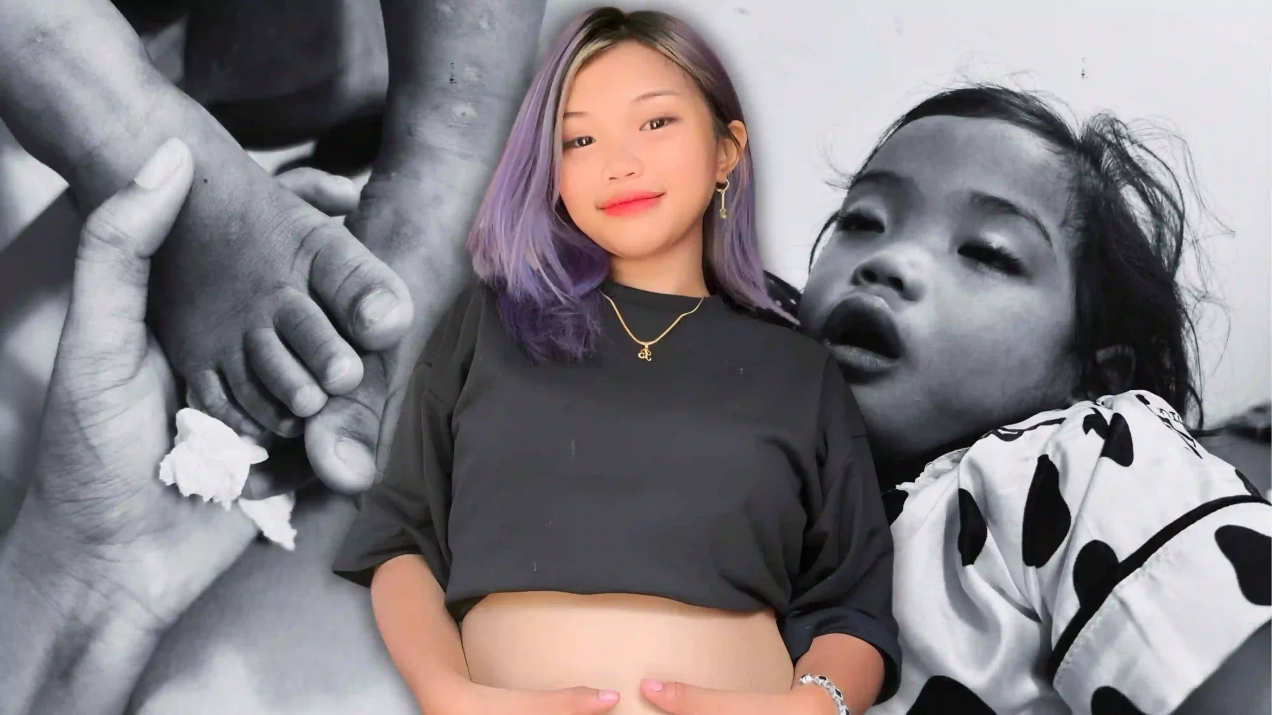 Baby Jean aka Batang Ina vlog social media post