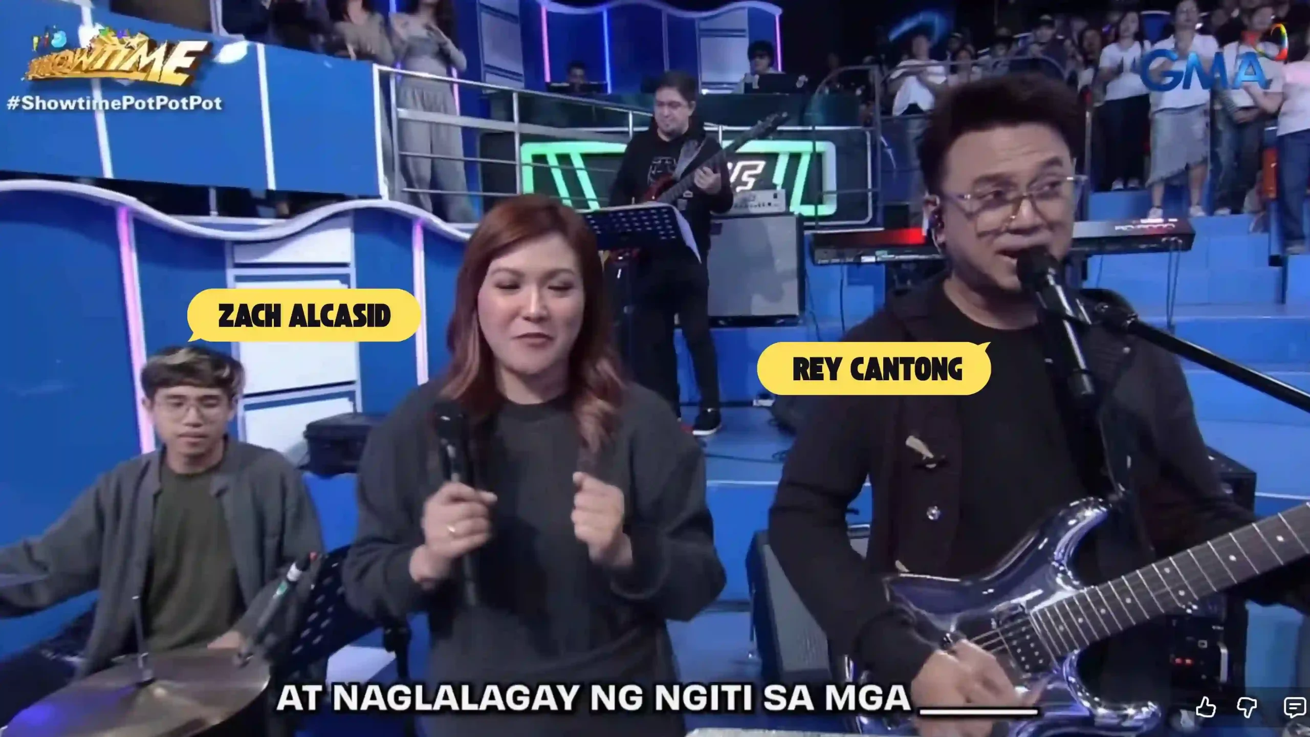 Zach Alcasid and Rey Cantong on It's Showtime