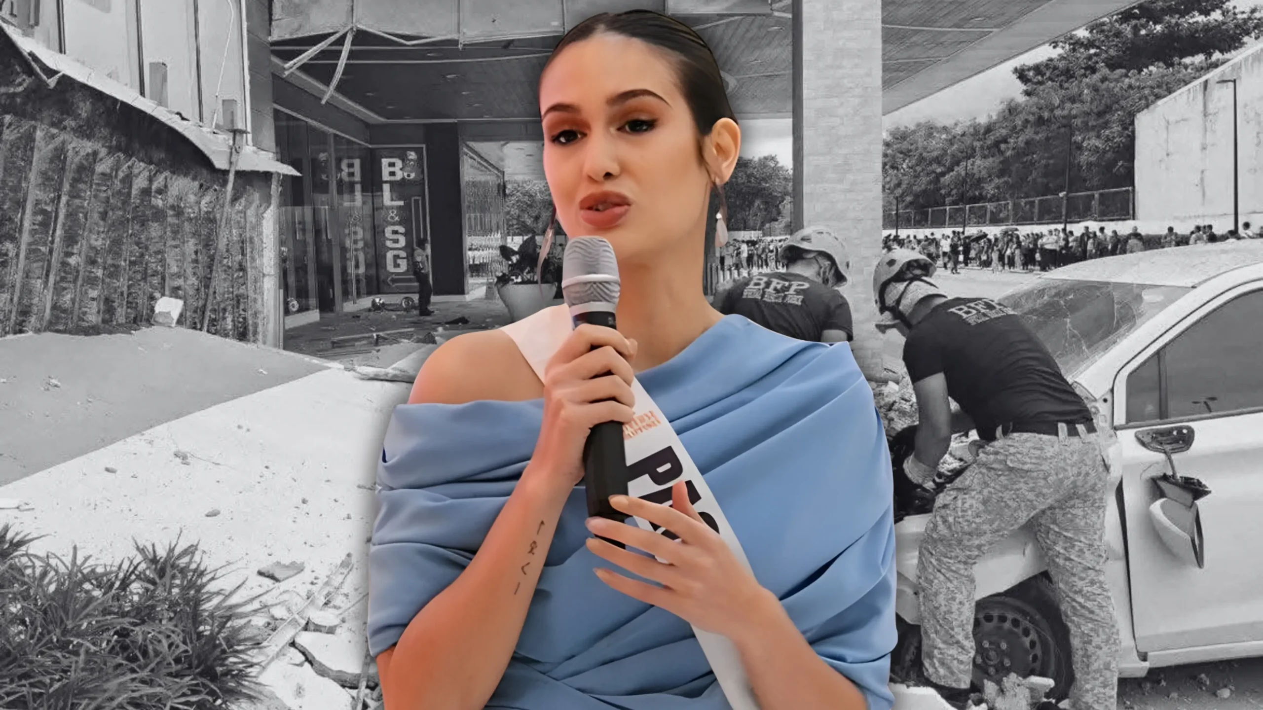 Celeste Cortesi earhquake donation