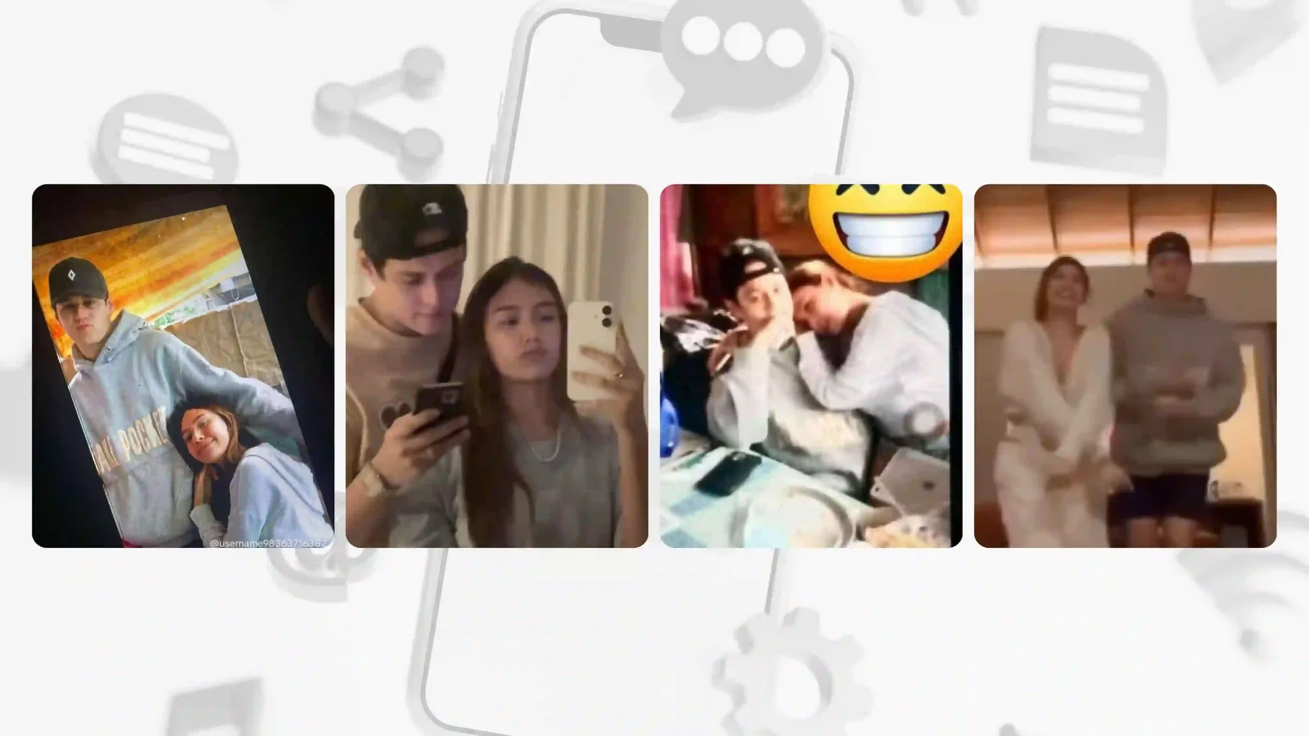 Enrique Gil and Andrea Brown sweet moments