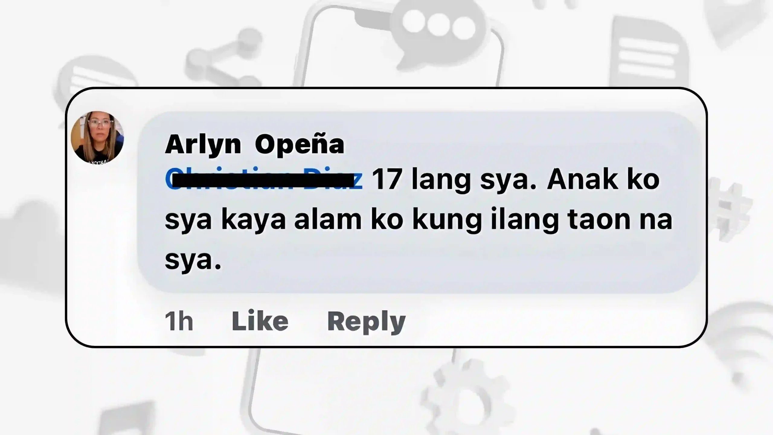 Mother of Andrea Brown comment