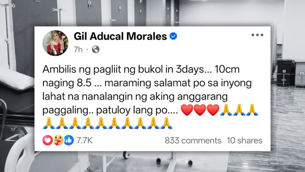 Courtesy : Ate Gay cancer update