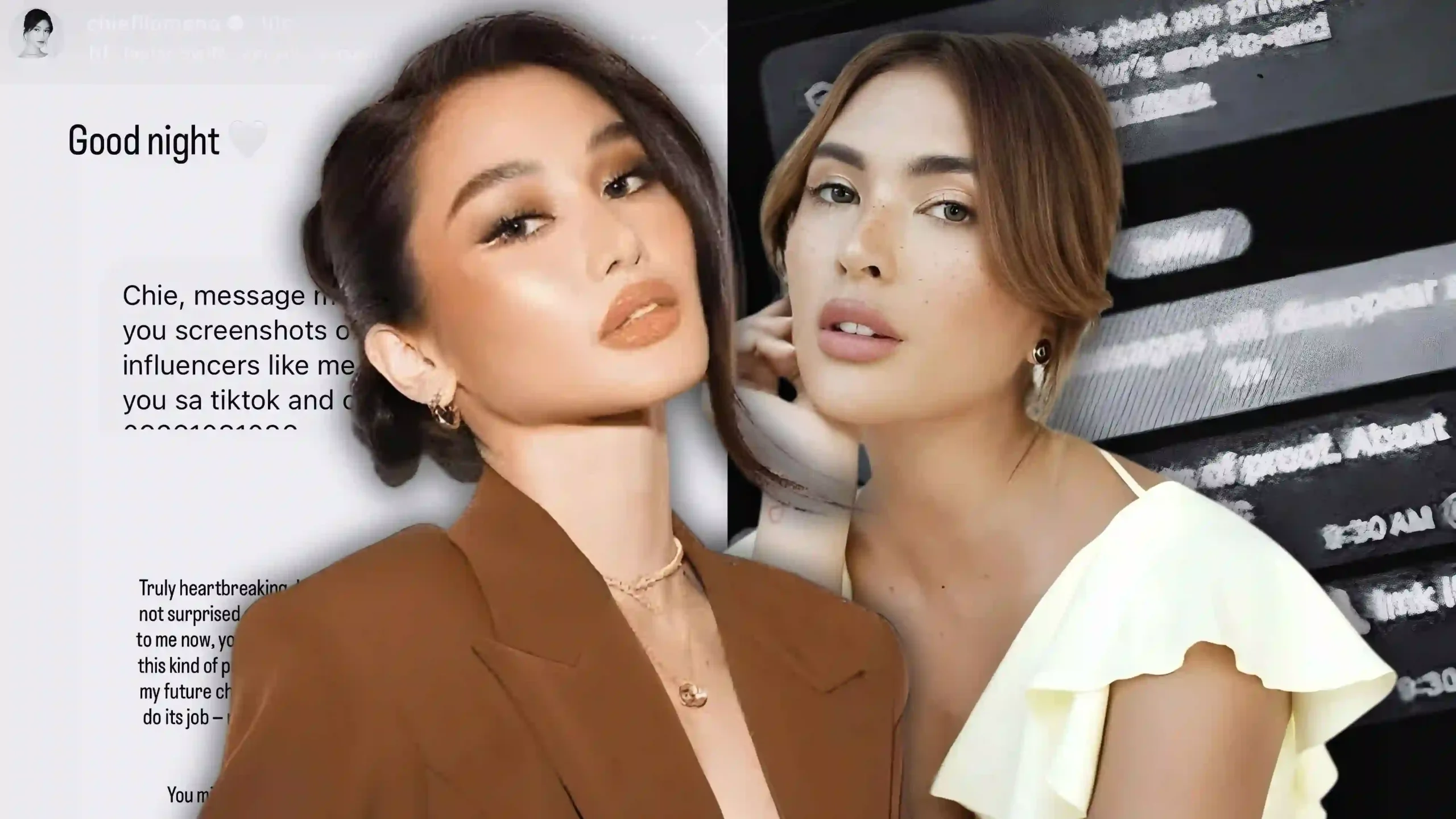 Chie Filomeno and Sofia Andres issue