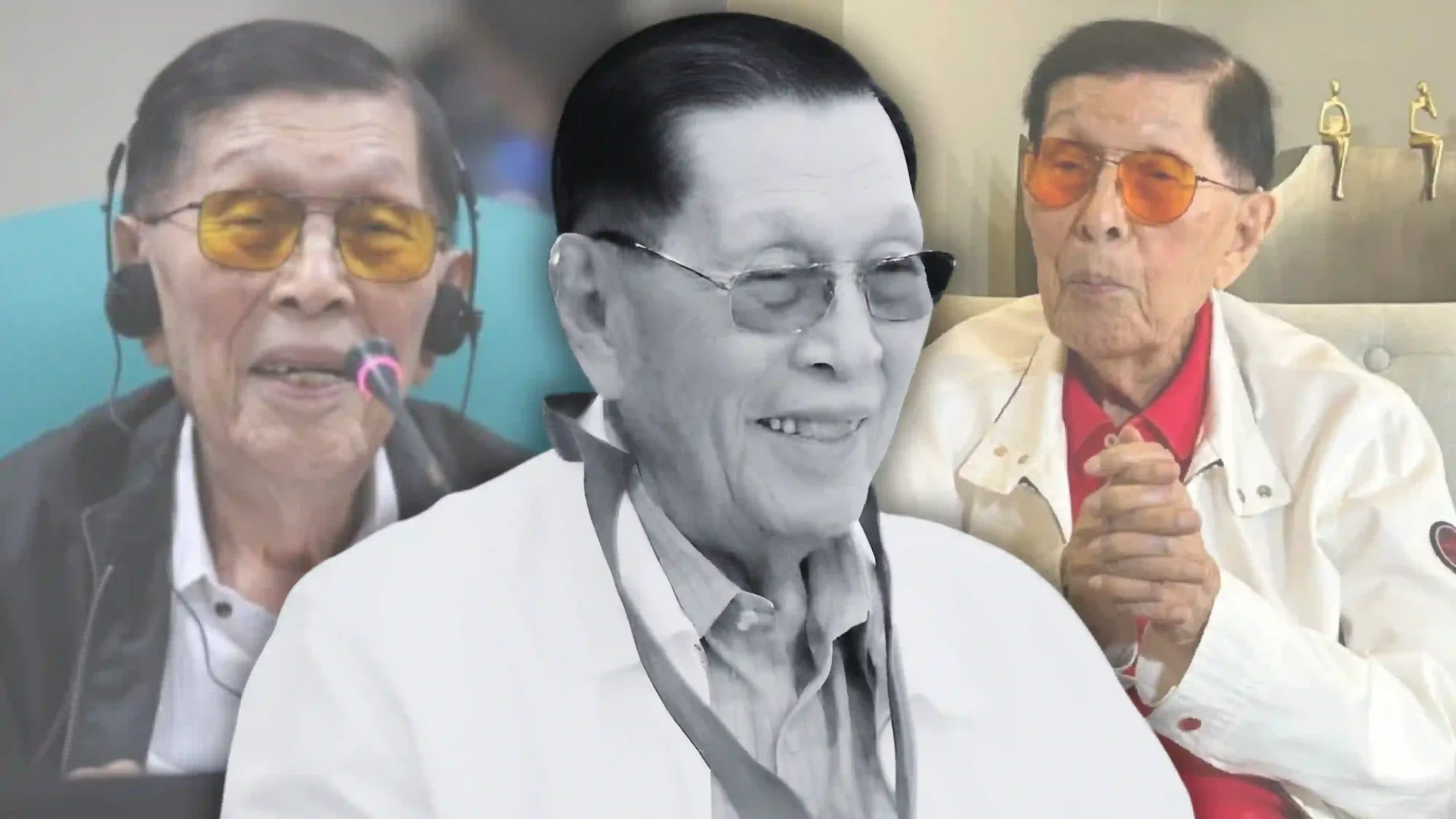Former legislator Juan Ponce Enrile passed away
