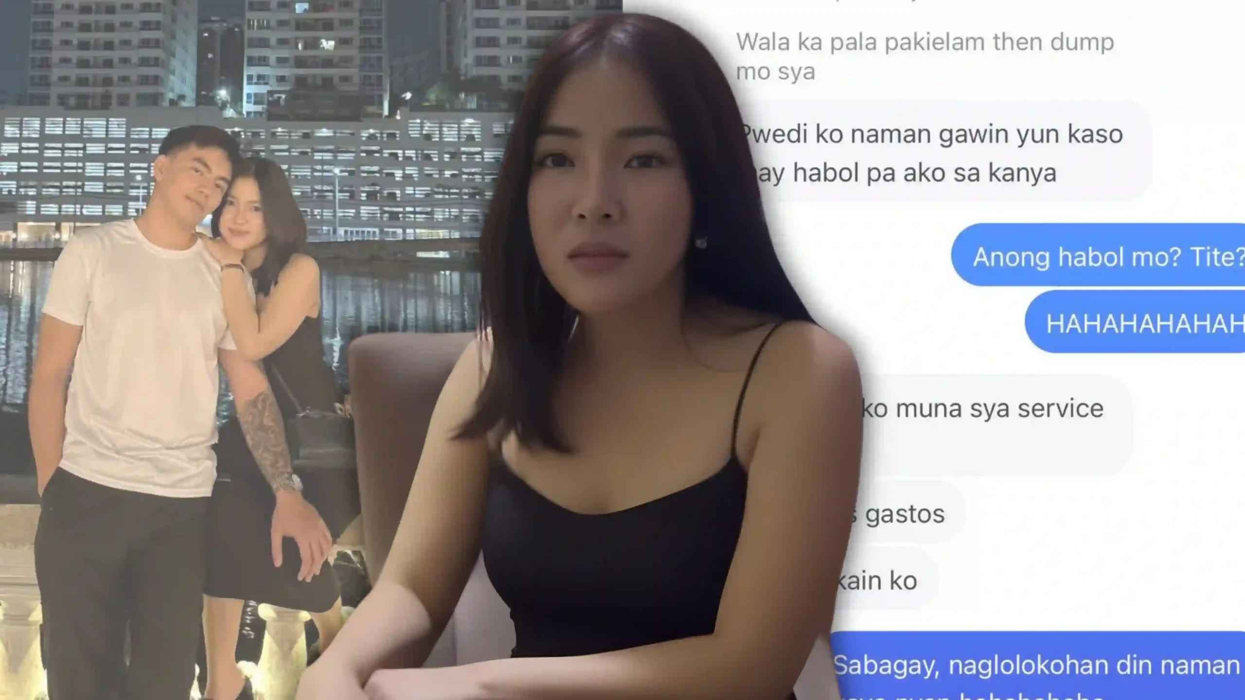 Vinz Jimenez catches cheating girlfriend Lean de Guzman who used him for rides and free food