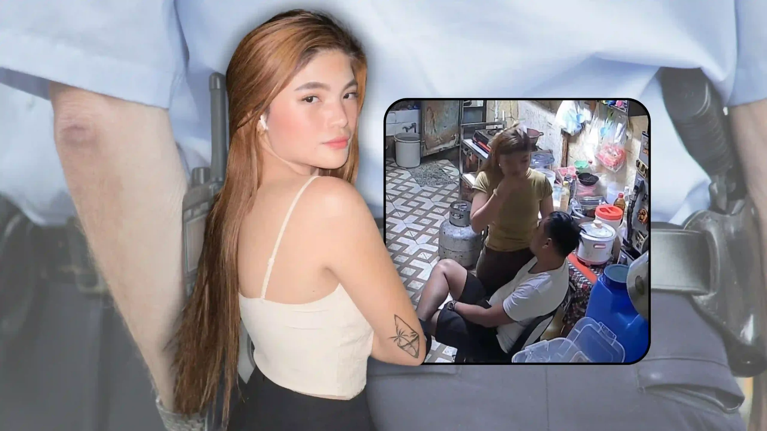 Aira Seda dela Cruz reportedly assaulted by Police Officer husband Alimeri