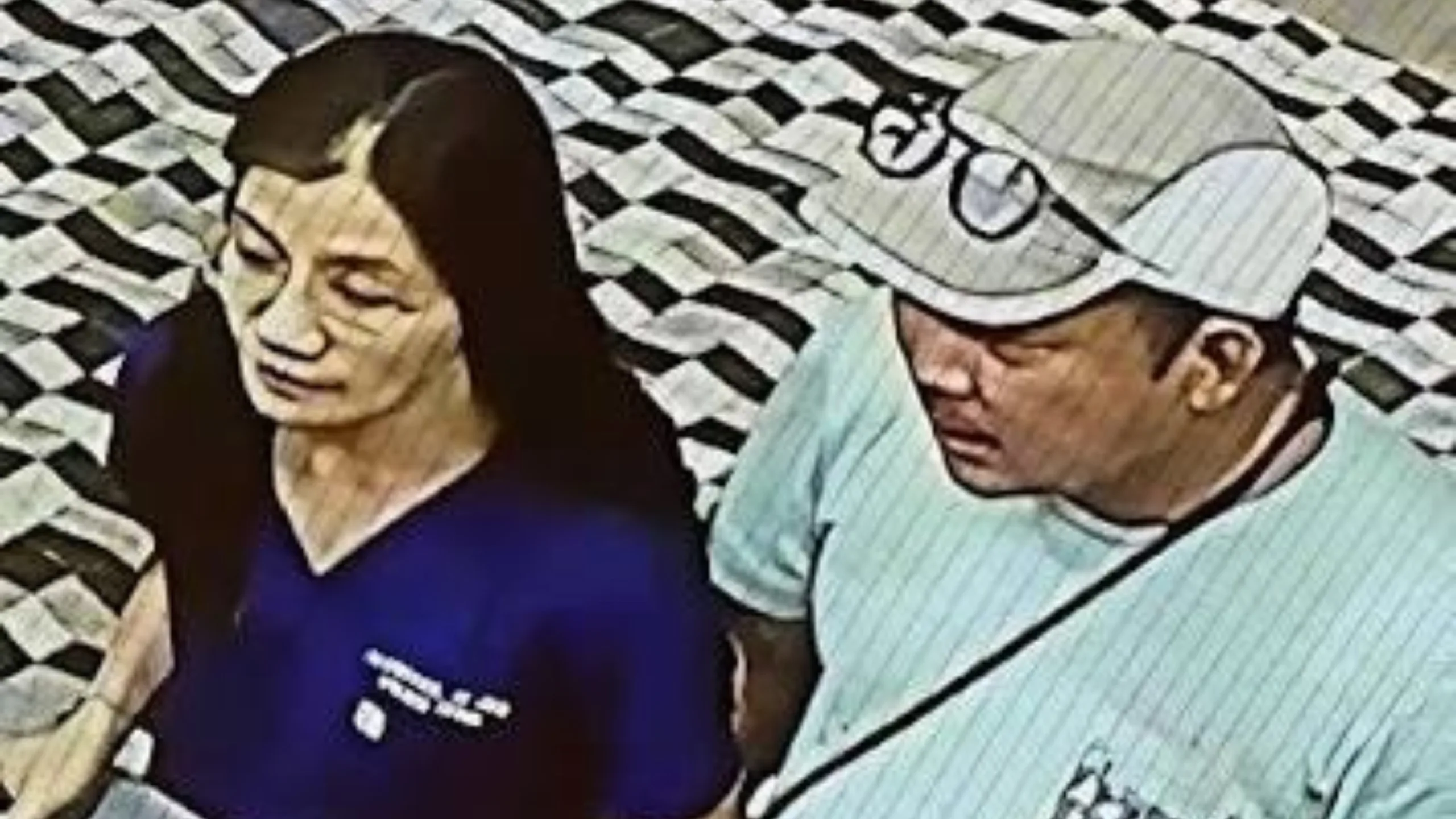 Viral Jollibee CCTV footage reportedly involving Dr. Ana Decenteceo and a refund dispute.