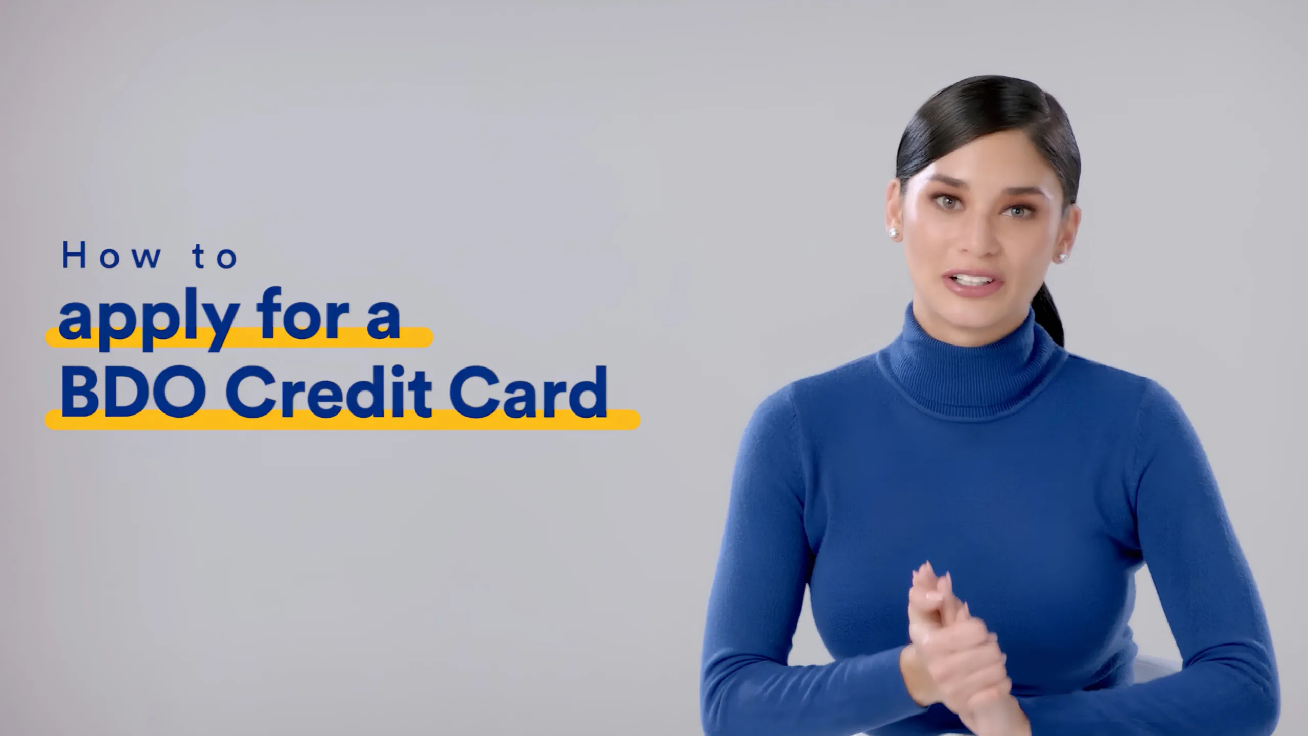 Step-by-step guide on how to apply for a BDO credit card in the Philippines.