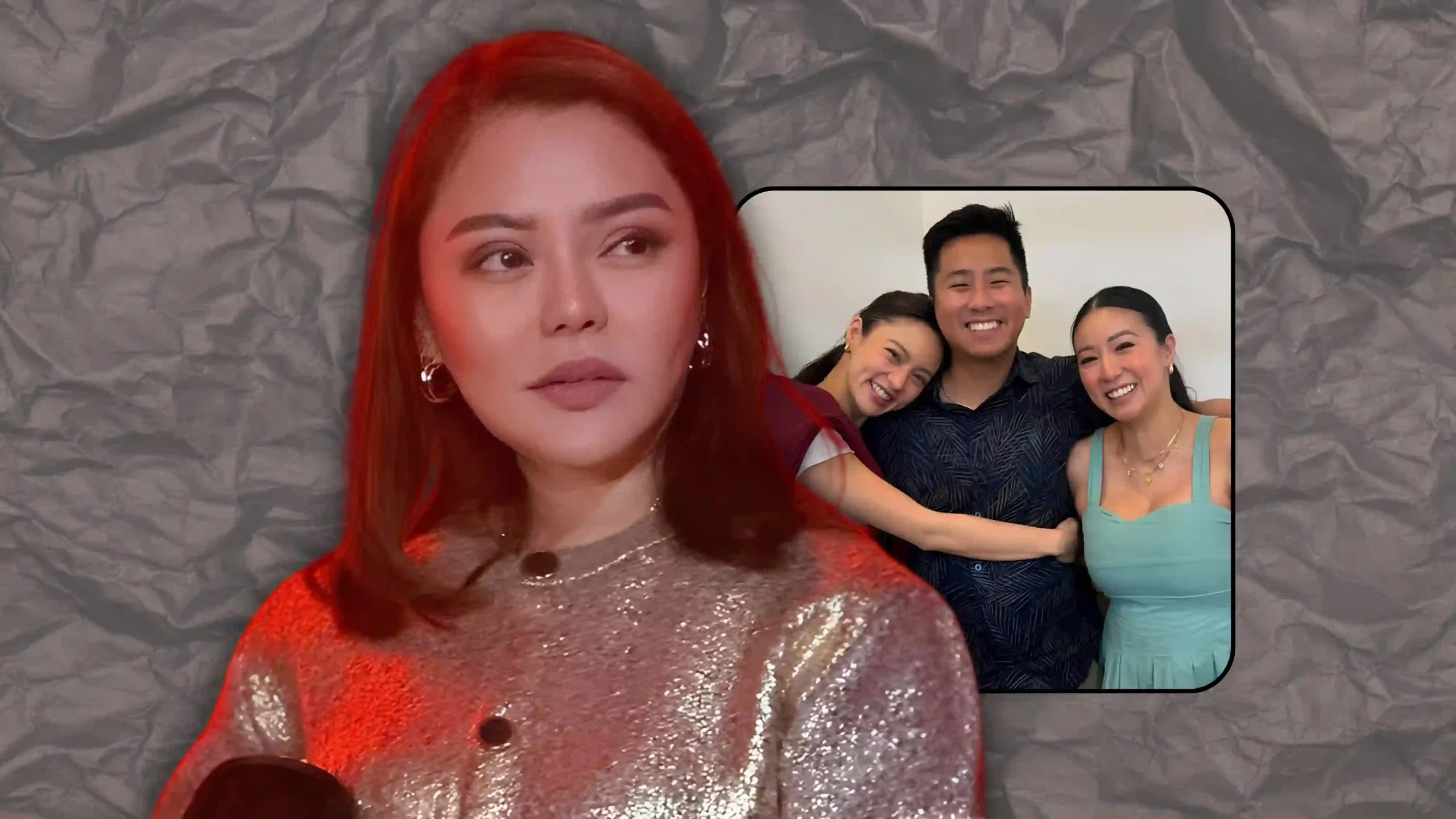 Kim Chiu with siblings Twinkle and John Paul amid Lakam case.