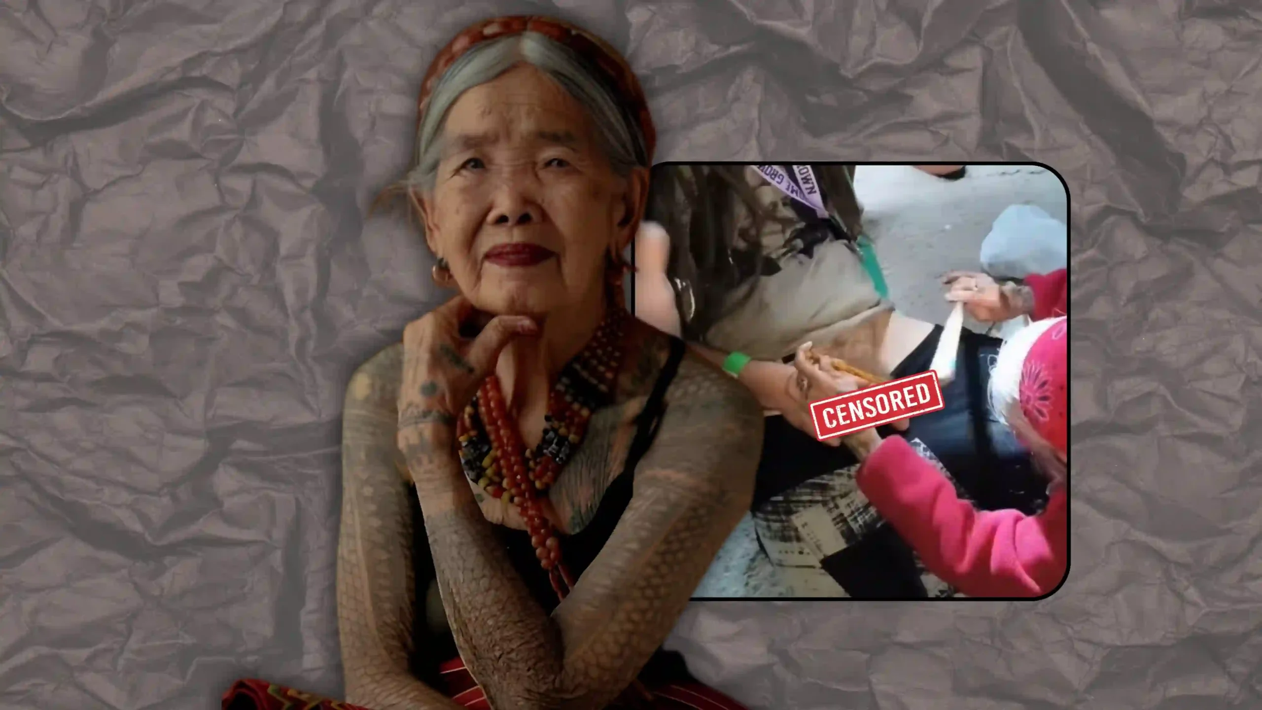 The Tinglayan LGU expressed concern after a video showed Apo Whang-Od tattooing an intimate area of a foreign visitor, urging tourists to respect Kalinga traditions.
