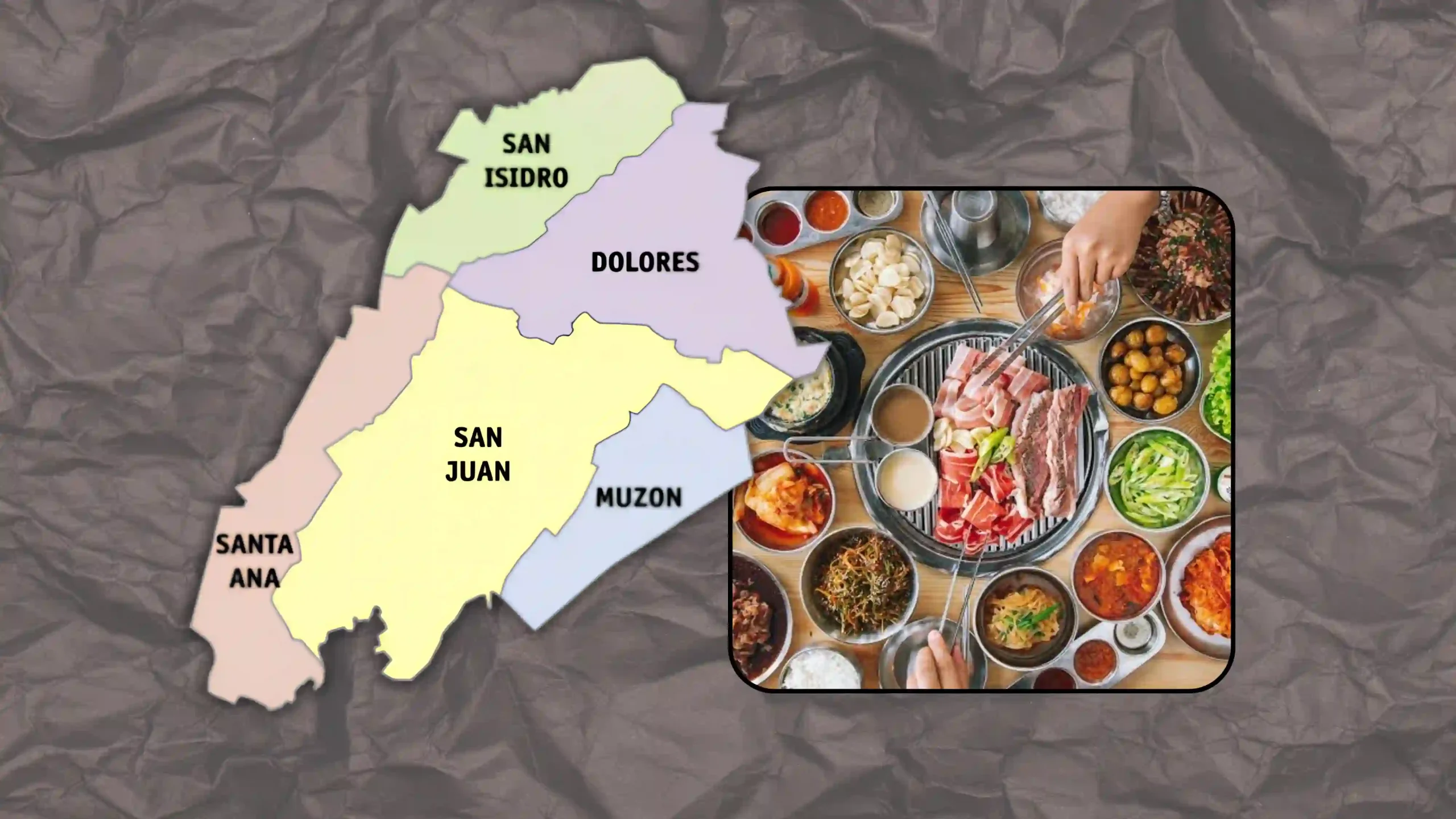 Samgyupsal setup at a local Korean BBQ restaurant in Taytay, Rizal