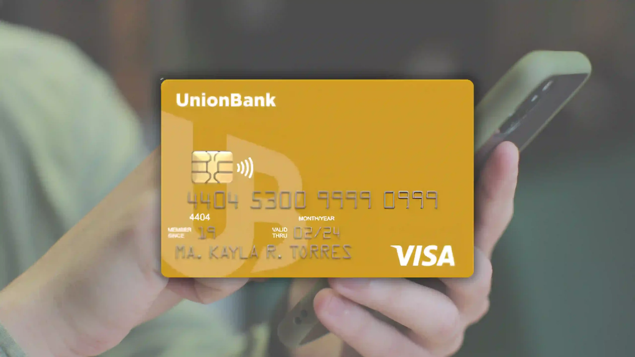 UnionBank credit card blocked after unpaid balance.