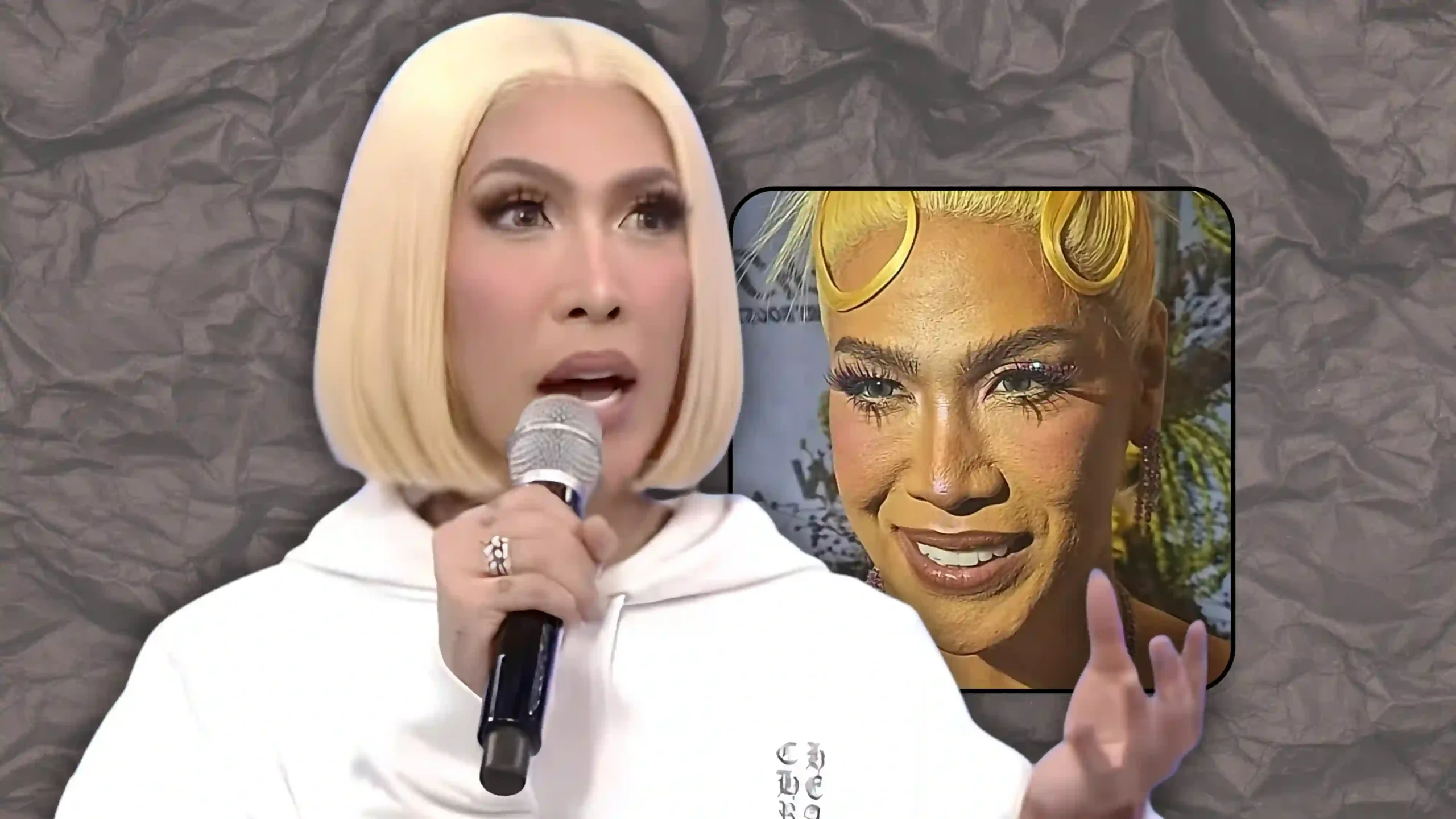 Vice Ganda addresses netizens who criticized her makeup look and skin texture after a viral Preview Ball 2026 interview clip.