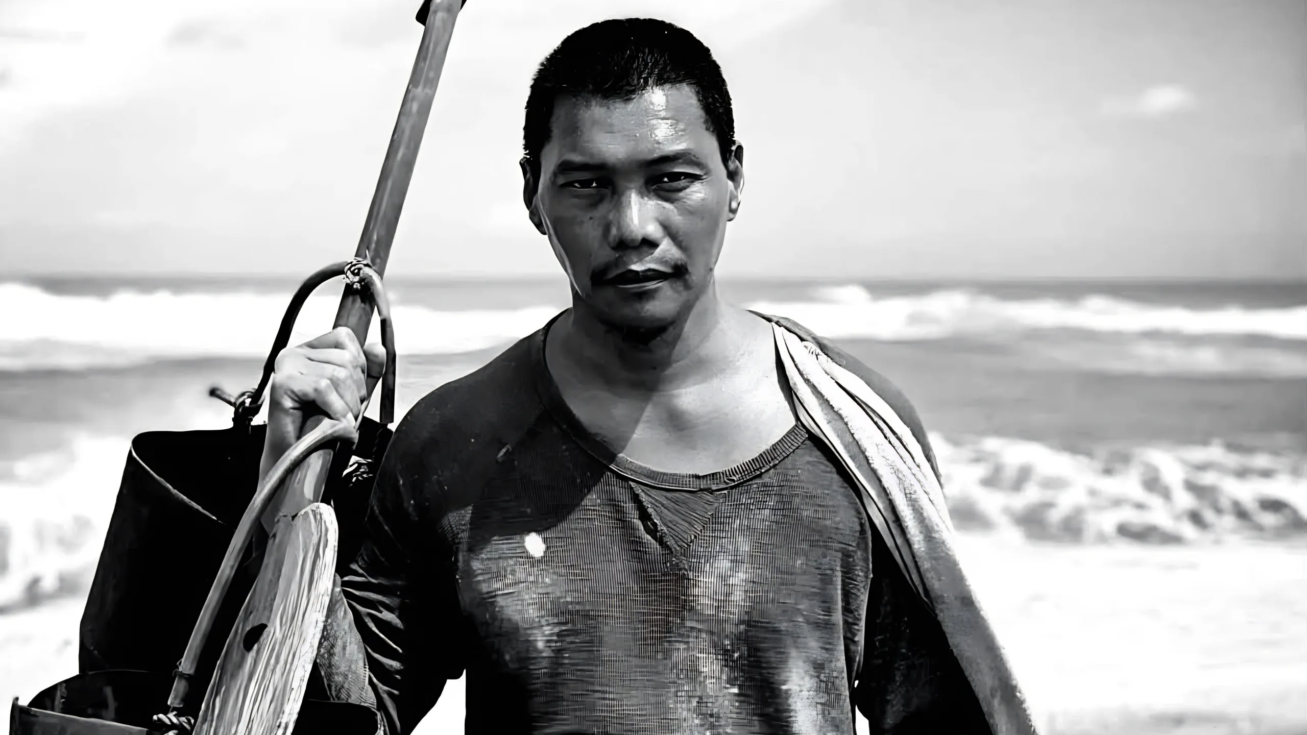 Mon Confiado prepares for his role as Pedro in The Fisher by spending a month living with real fishermen.