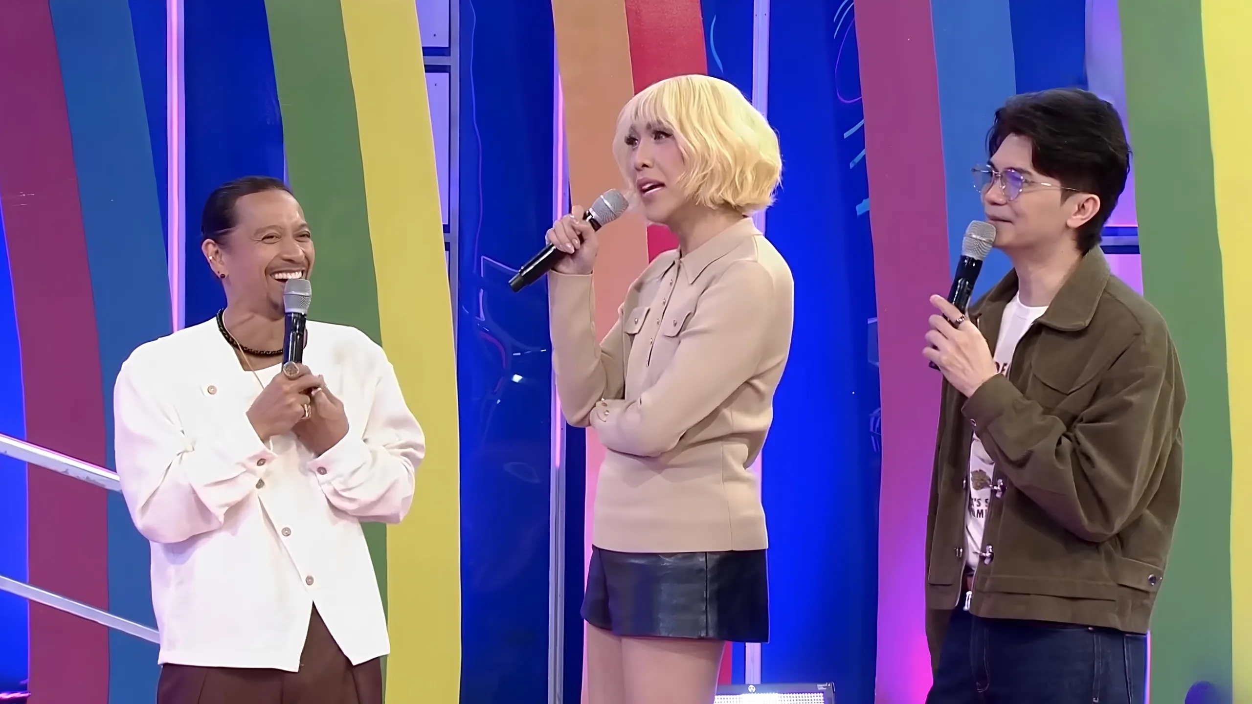 Vice Ganda reacts to a CEO's money laundering remark.